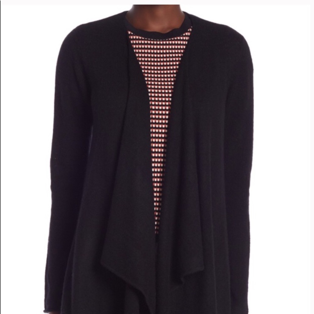 M BY MAGASCHONI Open Front Cashmere Cardigan   
N